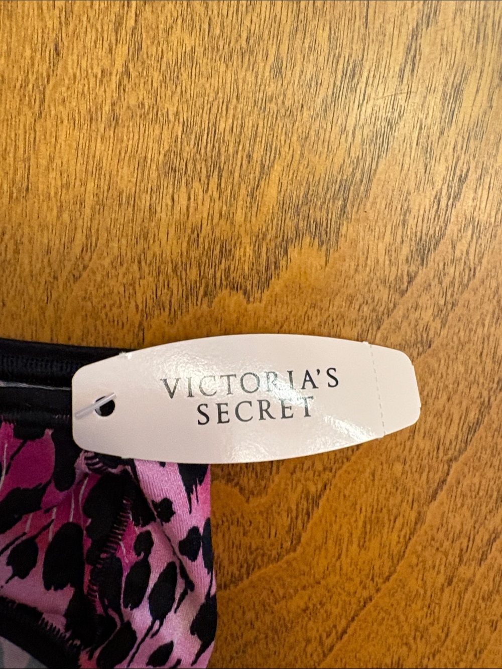 Victoria's Secret Pink and Black Leopard Hipster - Picture 3 of 5